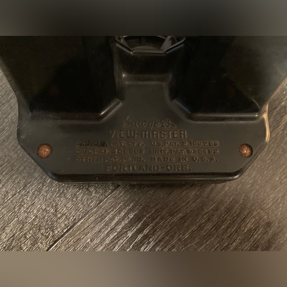 Vintage Black Sawyer View Master - Picture 6 of 6